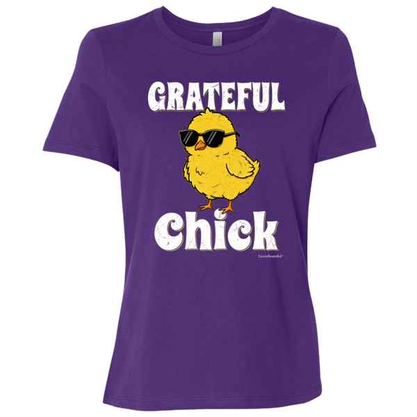 Womens Grateful Chick Tee - Original T-Shirt - Grateful T-Shirt
