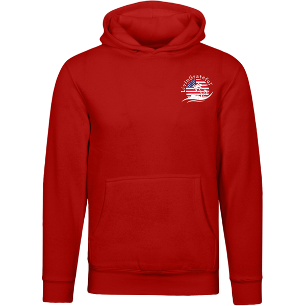 Zip-up hoodie – Bold ’Merica style – Everyday comfort