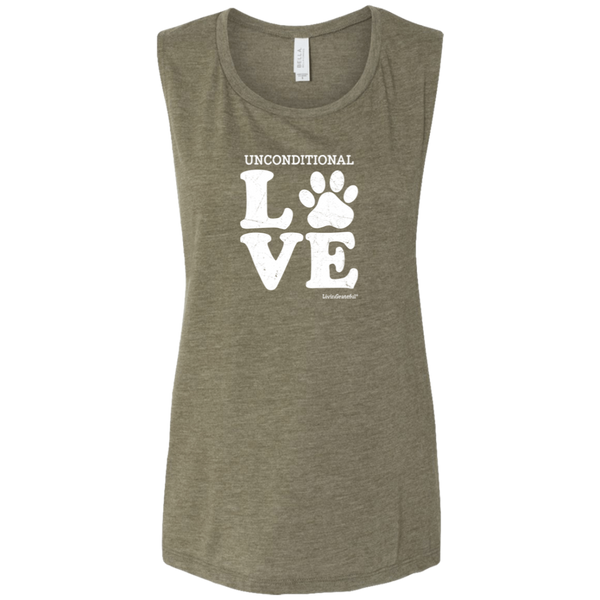 Womens tank top – Unconditional love – Soft & inspiring