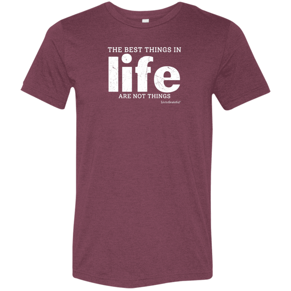 Mens Best Things Tee - Original Casual Shirt - Soft Cotton T