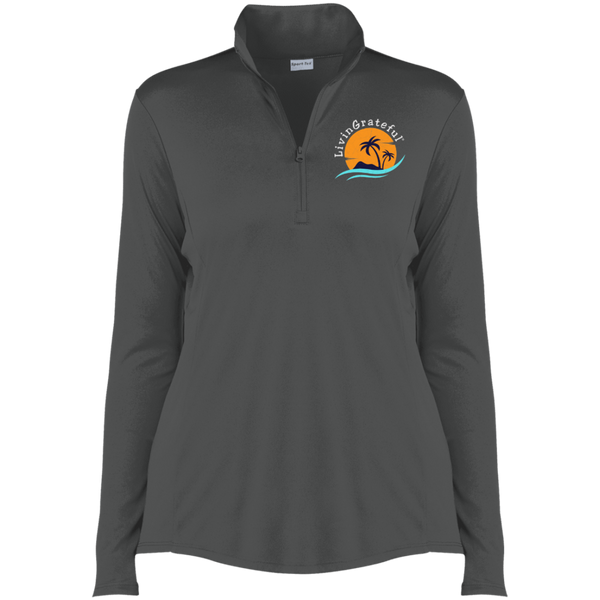 Womens Quarter Zip Pullover - Performance Zip Top