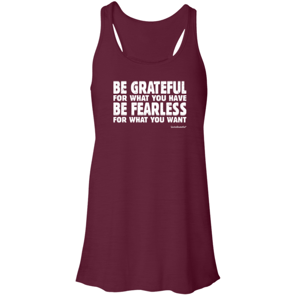 Fearless flowy tank - Racerback top - Lightweight activewear