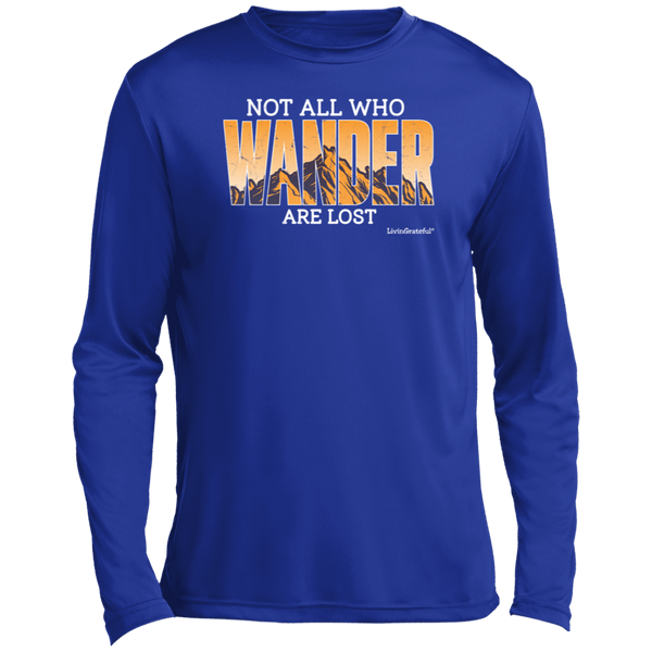 Men's Long Sleeve Shirt - Wander Performance T-Shirt