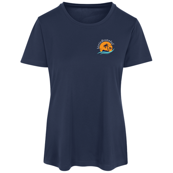 Womens LG Performance Tee - Living Grateful - Activewear Shirt