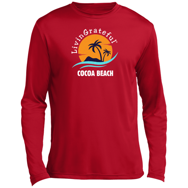 Mens LG LS Tee - Cocoa Beach Shirt - Performance Long Sleeve