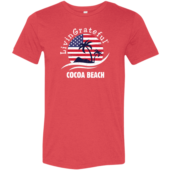 Mens 'Merica Tee - Cocoa Beach Shirt - Original Patriotic T