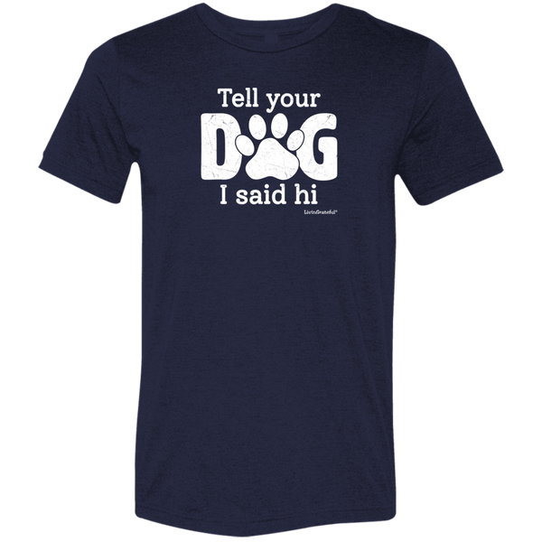 Mens original tee – Hi Dog graphic – Casual comfort