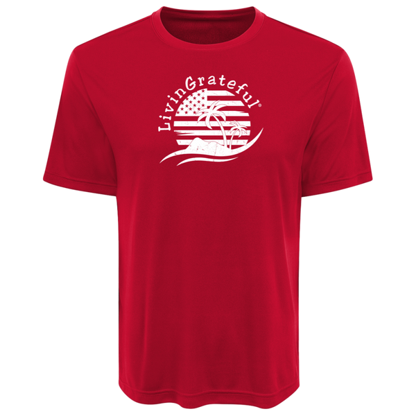 Mens 'Merica Performance Tee - Patriotic - Activewear Shirt