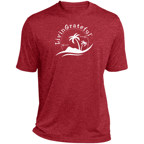 Mens Heather Tee - Relaxed Fit - Comfortable Casual Shirt