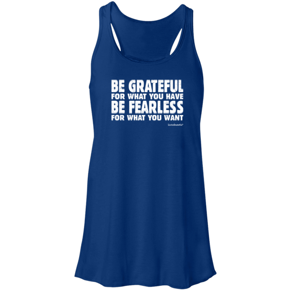 Fearless flowy tank - Racerback top - Lightweight activewear
