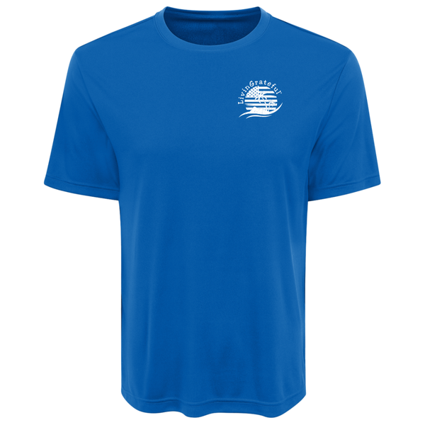 Mens 'Merica Performance Tee - Patriotic Activewear Shirt