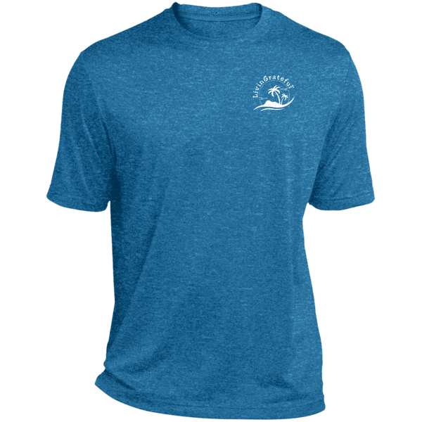 Mens Heather Tee - Relaxed Fit - Soft Casual Shirt