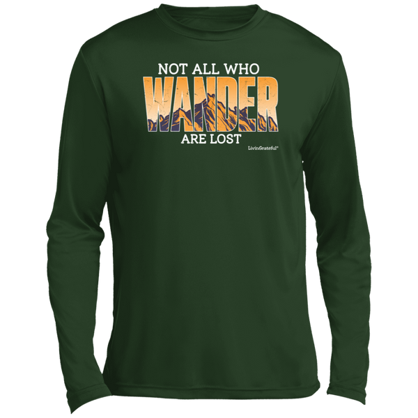 Men's Long Sleeve Shirt - Wander Performance T-Shirt