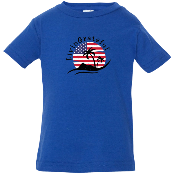 USA T-shirt - Patriotic Kids Shirt - American Flag Tee
