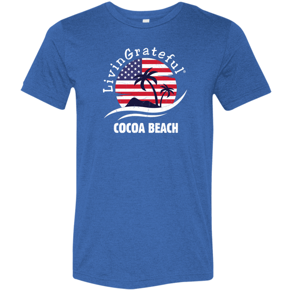 Mens 'Merica Tee - Cocoa Beach Shirt - Original Patriotic T