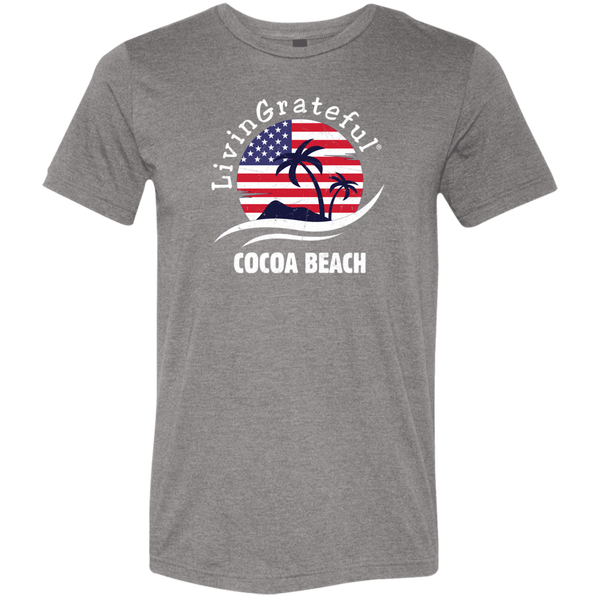Mens 'Merica Tee - Cocoa Beach Shirt - Original Patriotic T