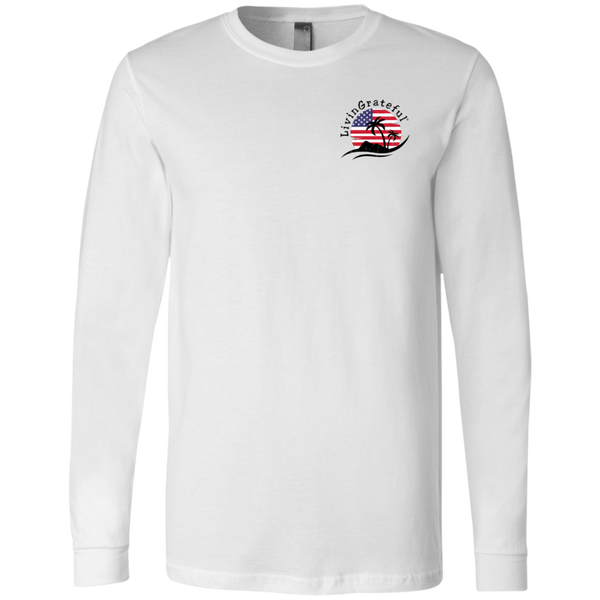 Men's Long Sleeve Shirt - 'Merica T-Shirt - Original Men's Tee