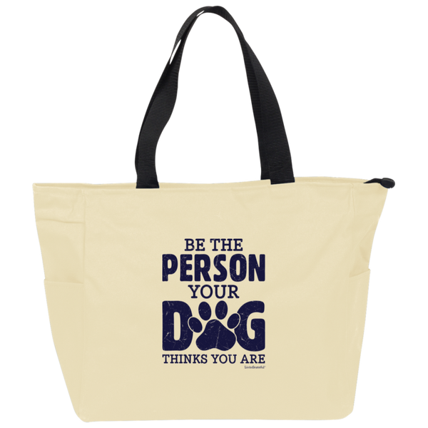 Zip It Good Tote - Pup Swag Bag - Fun Dog Lover Tote