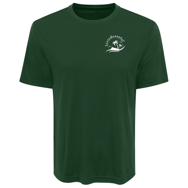 Mens LG Performance T-Shirt - Living Grateful Tee
