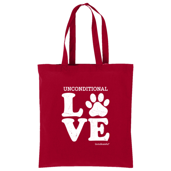 LG Tote Bag - Simple Pup Swag - Canvas Dog Lover Tote