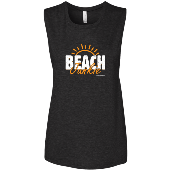 Beach Junkie Tank - Super Soft Tank - Coastal Summer Top