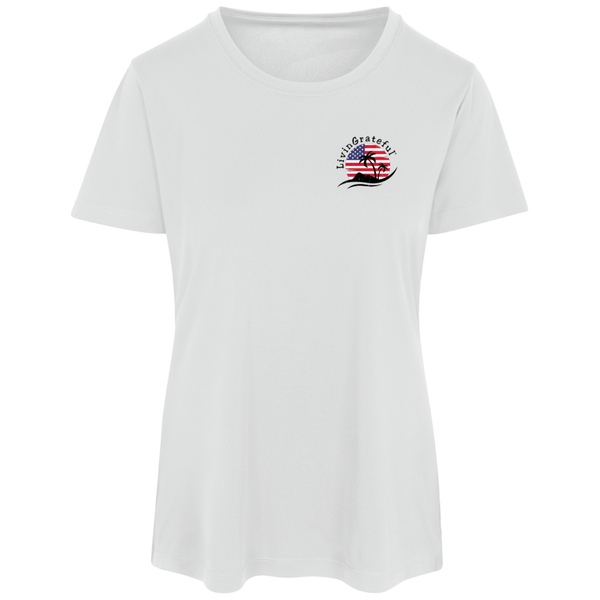 Womens 'Merica Performance Tee - Patriotic Activewear Tee