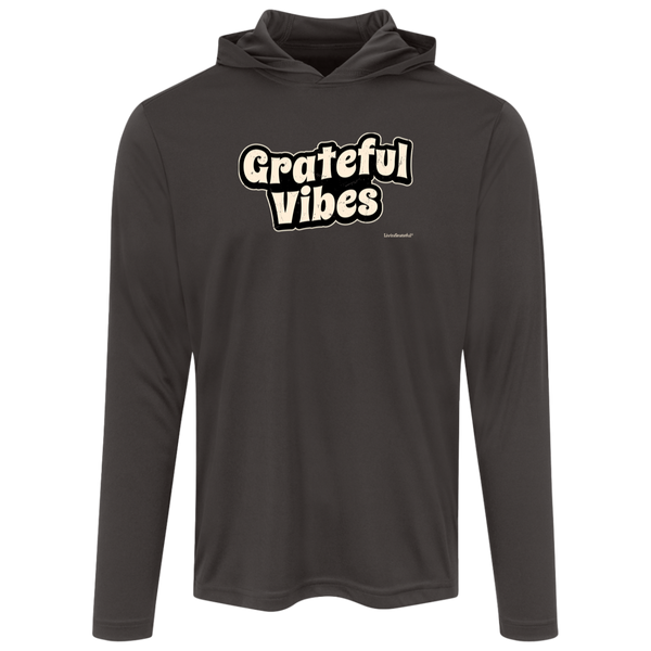 Mens Lightweight Hoodie - Casual Pullover - Grateful Vibes Hoodie