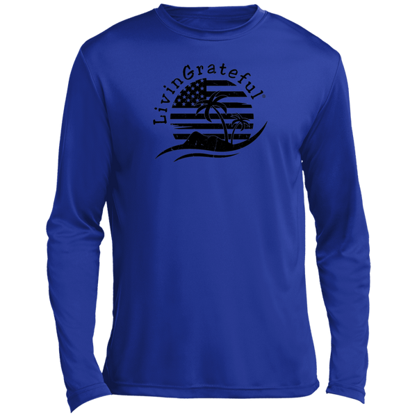 Mens Patriotic Shirt - American Flag Tee - Performance Top