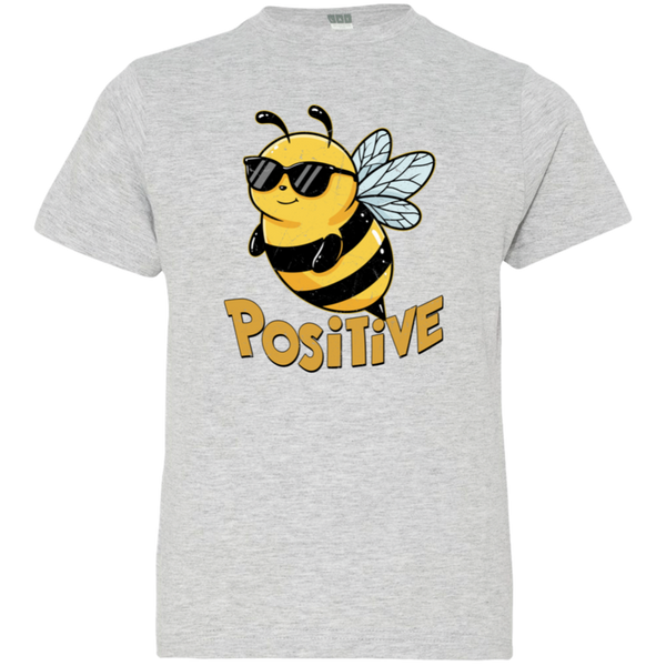 Bee Positive T - Youth Original Shirt - Kids Positive Tee