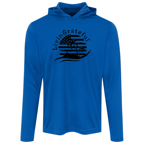 Mens Patriotic Hoodie - USA Flag Sweatshirt - Casual Pullover