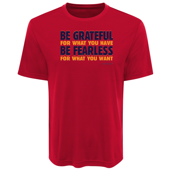 Mens performance tee - Fearless activewear - Bold design