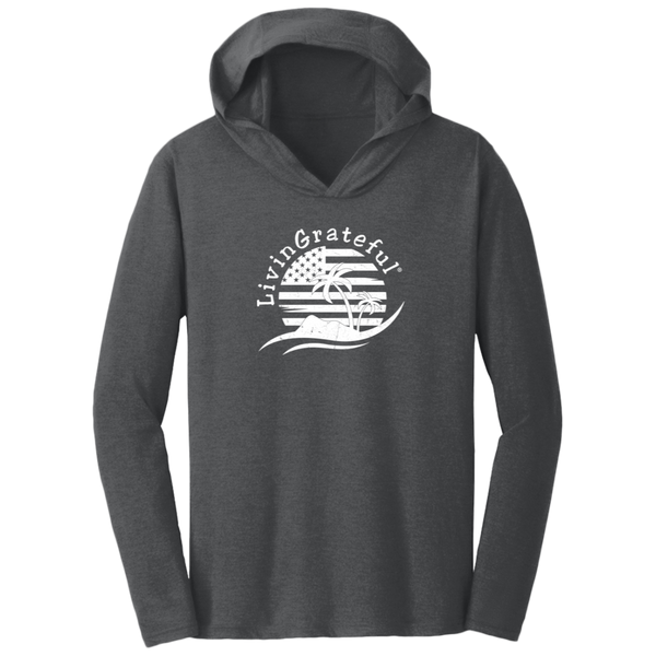 Mens Patriotic Hoodie - USA Flag T-Shirt - Casual Pullover