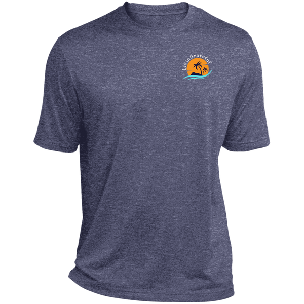 Mens LG Heather Tee - Relaxed Fit - Living Grateful Shirt