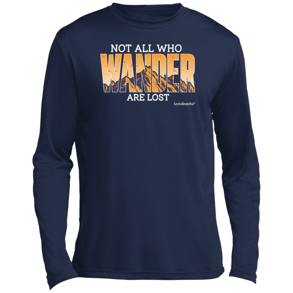 Men's Long Sleeve Shirt - Wander Performance T-Shirt