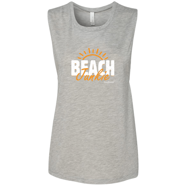 Beach Junkie Tank - Super Soft Tank - Coastal Summer Top