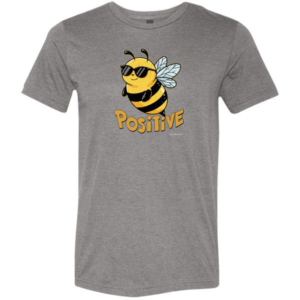 Mens Bee T-Shirt - Positive Vibes Tee - Motivational Shirt
