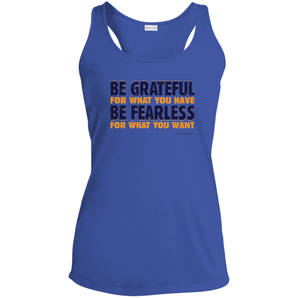 Fearless tank top – Performance activewear – Bold design