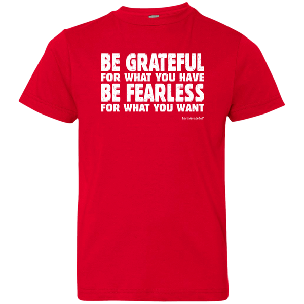 Fearless youth tee - Original graphic shirt - Bold apparel