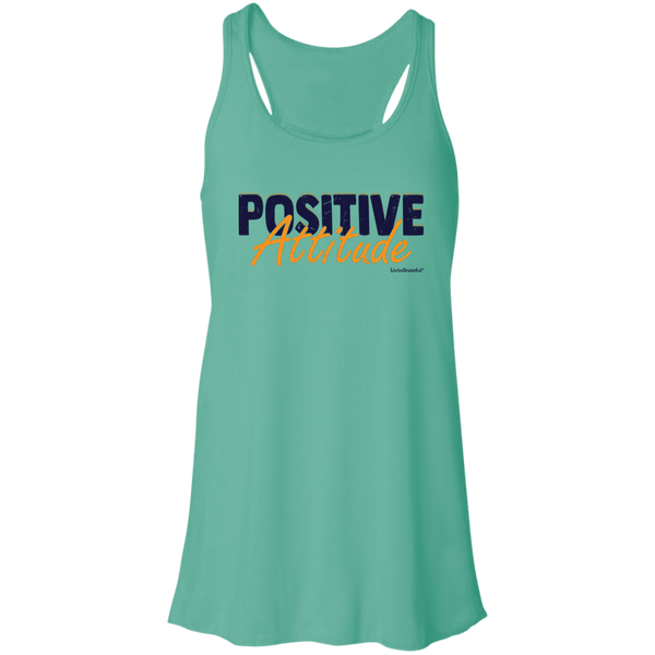 Positive Attitude Tank – Flowy Racerback – Casual Activewear