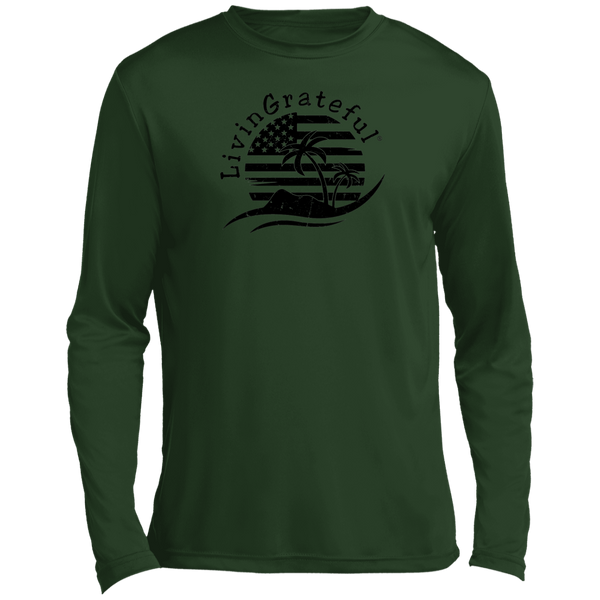 Mens Patriotic Shirt - American Flag Tee - Performance Top