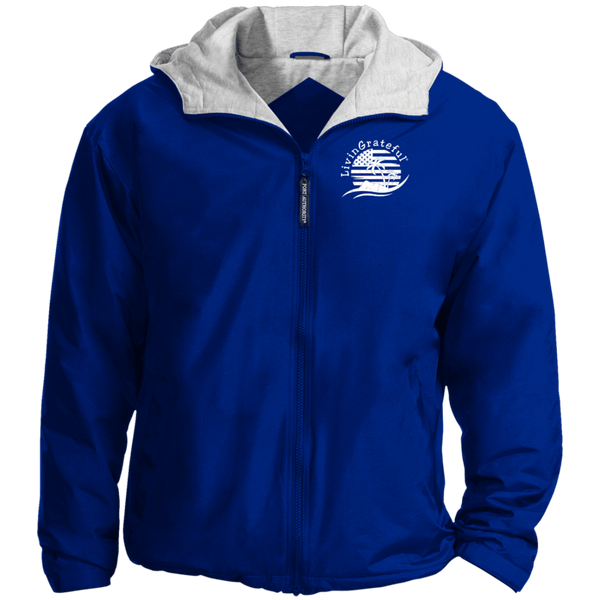 'Merica LG Parka - Living Grateful - Patriotic Lightweight Jacket