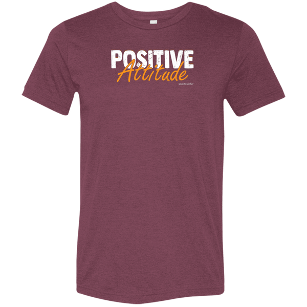 Mens Positive T-Shirt - Motivational Tee - Positive Attitude Shirt