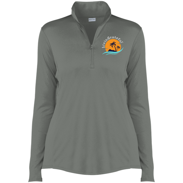 Womens Quarter Zip Pullover - Performance Zip Top
