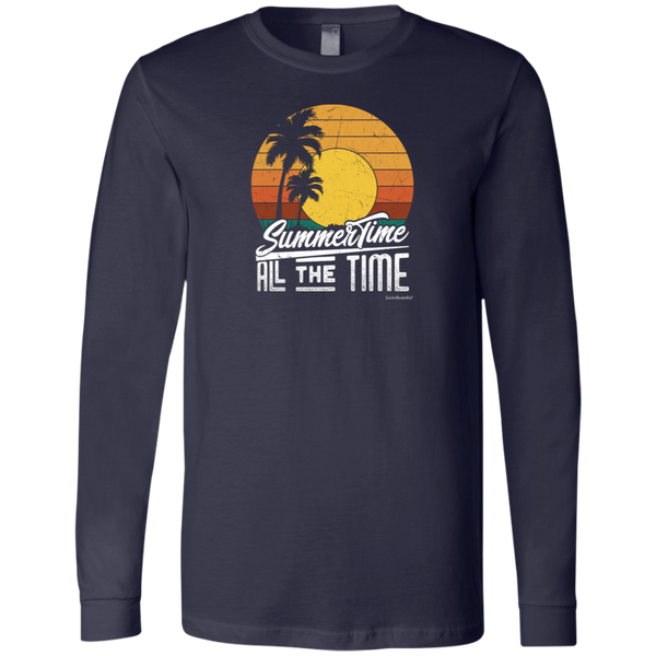 Men’s Summertime LS T-shirt - Comfortable Long Sleeve Tee