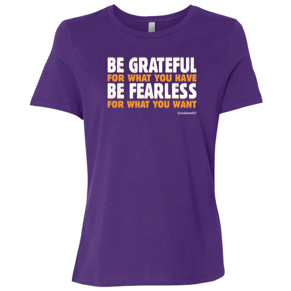 Womens fearless tee – Original graphic shirt – Bold fashion