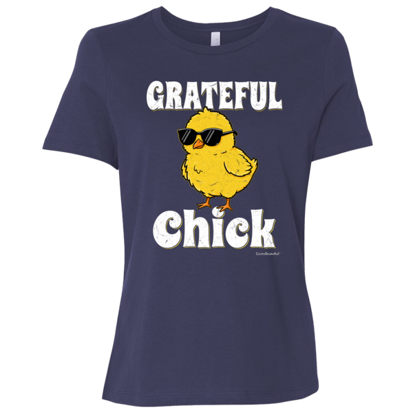 Womens Grateful Chick Tee - Original T-Shirt - Grateful T-Shirt