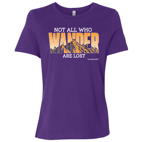 Womens Wander T-Shirt - Original Women's Tee - Casual T-Shirt