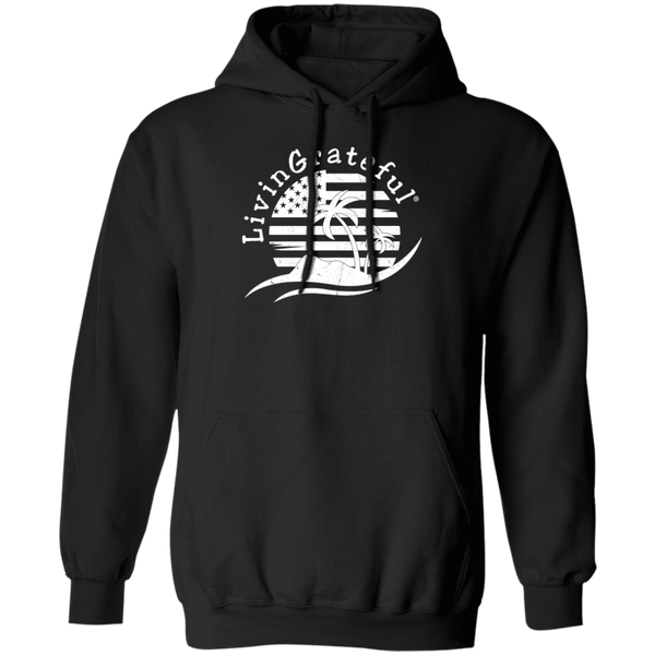 Womens 'Merica Hoodie - Boyfriend Sweatshirt - Patriotic Hoodie