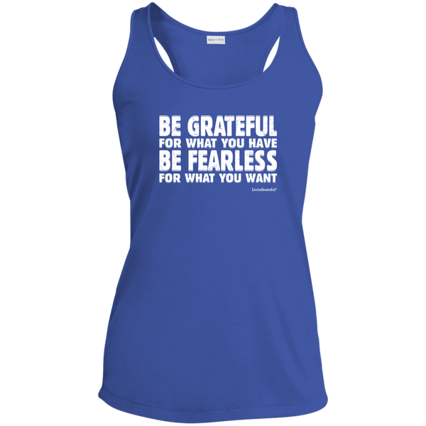 Fearless tank top – Performance wear – Racerback design