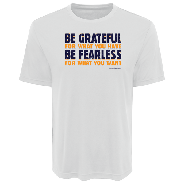 Mens performance tee - Fearless activewear - Bold design